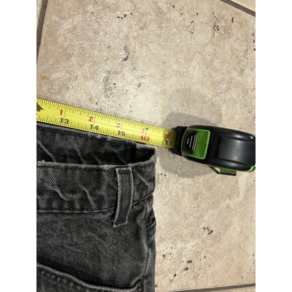 VTG Levis 550 Jeans Mens 34x30 Black Orange Tab Relaxed Fit Taper Leg Bat Wing - Picture 3 of 10